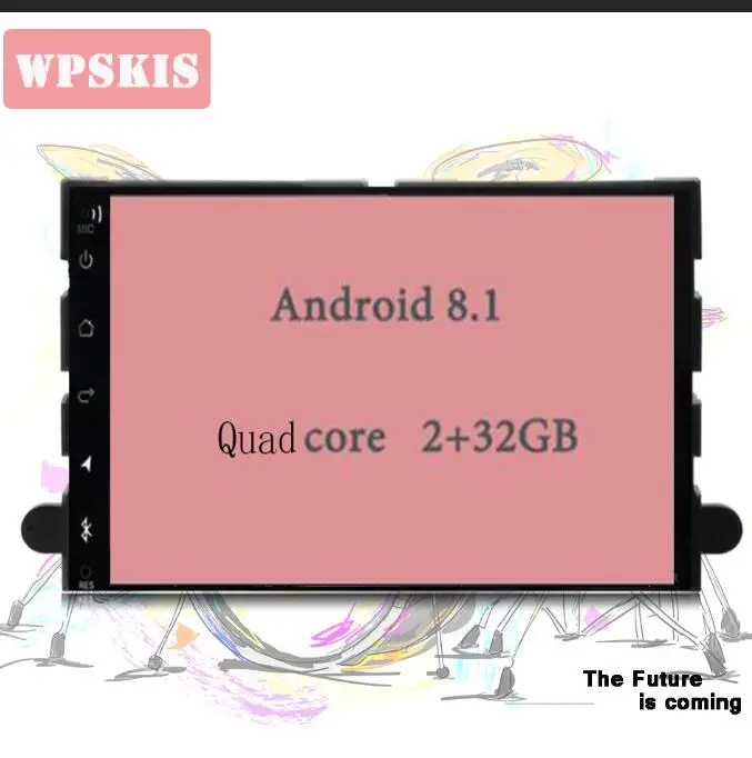 8.1 2G-32G 4core Android 9,0 автомобильный dvd-плеер для Ford F150 F350 F450 F550 F250 Fusion Expedition Mustang Explorer Edge 2 Гб ram головное устройство карта радио - Цвет: 8.1 2G-32G 4core