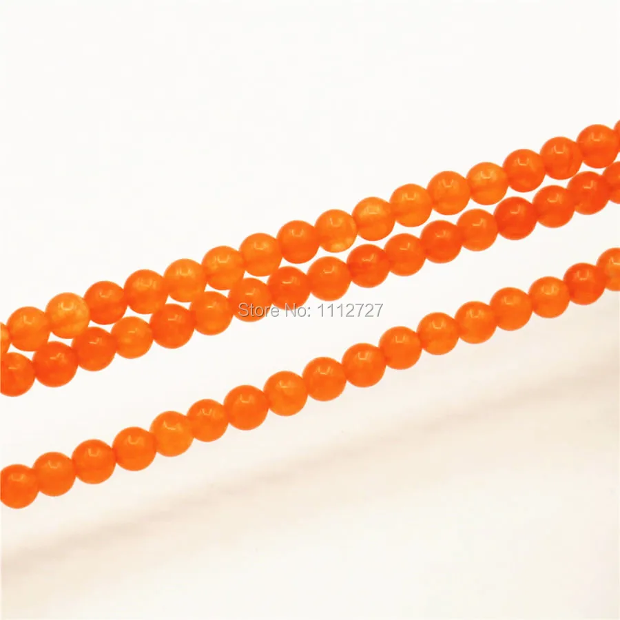 4 12 мм аксессуары части оранжевые свободные бусы из халцедона Круглые Diy