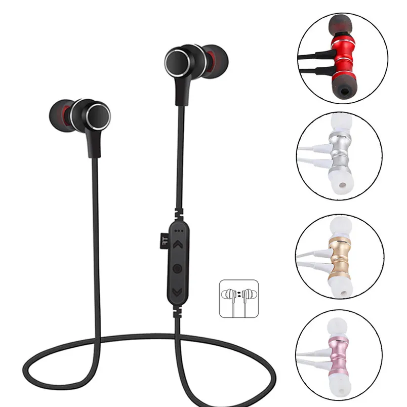 5 видов цветов Беспроводная Bluetooth v4.2 стерео гарнитура спортивные наушники