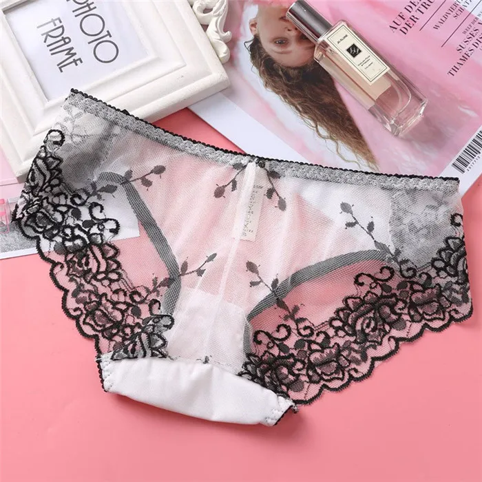 WP174 white Новое поступление, женское нижнее белье, сексуальные кружевные женские трусики, трусики вязаные крючком, женское нижнее белье, женские штаны, нижнее белье с вышивкой - Цвет: WP174 white