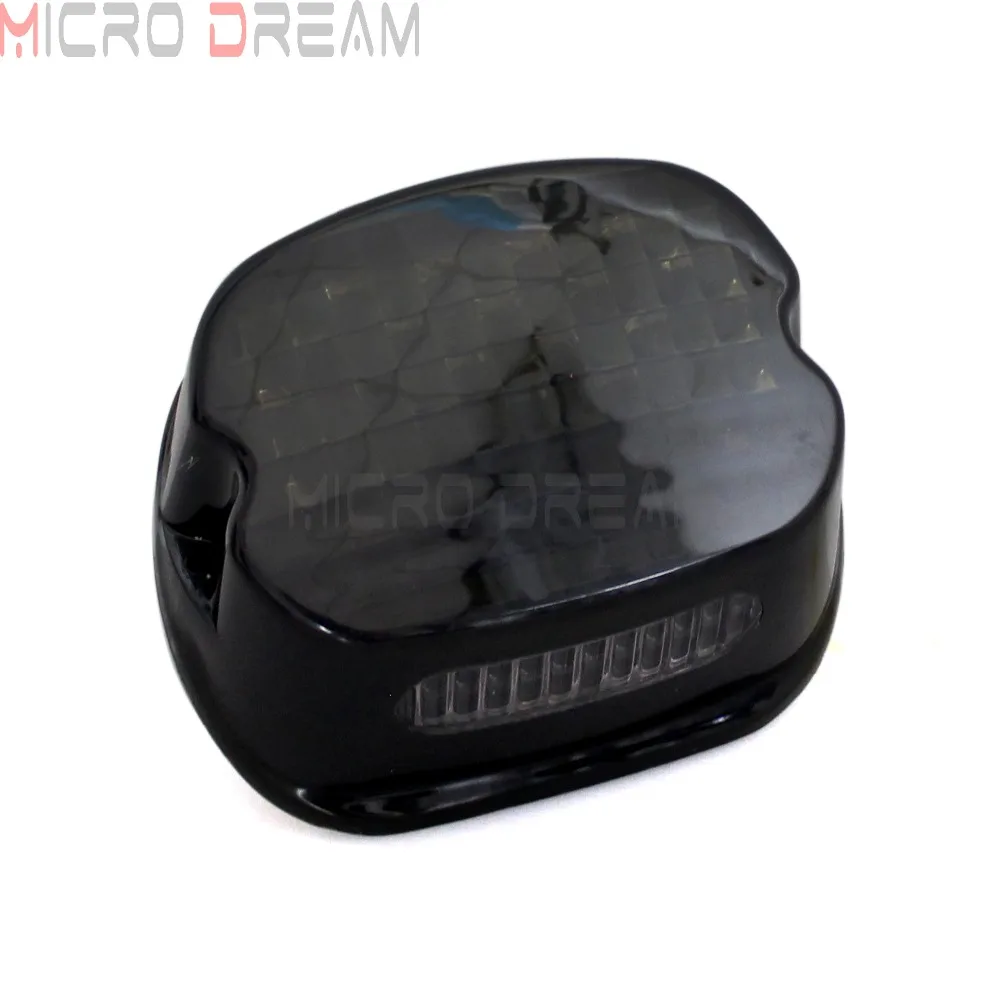 Задний фонарь для мотоцикла светодиодный стоп-сигнал 12 В с номерным знаком Harley