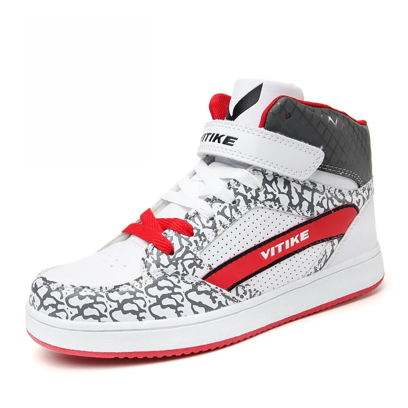 2018 новый стиль детская обувь для скейтбординга мальчиков и девочек высокие