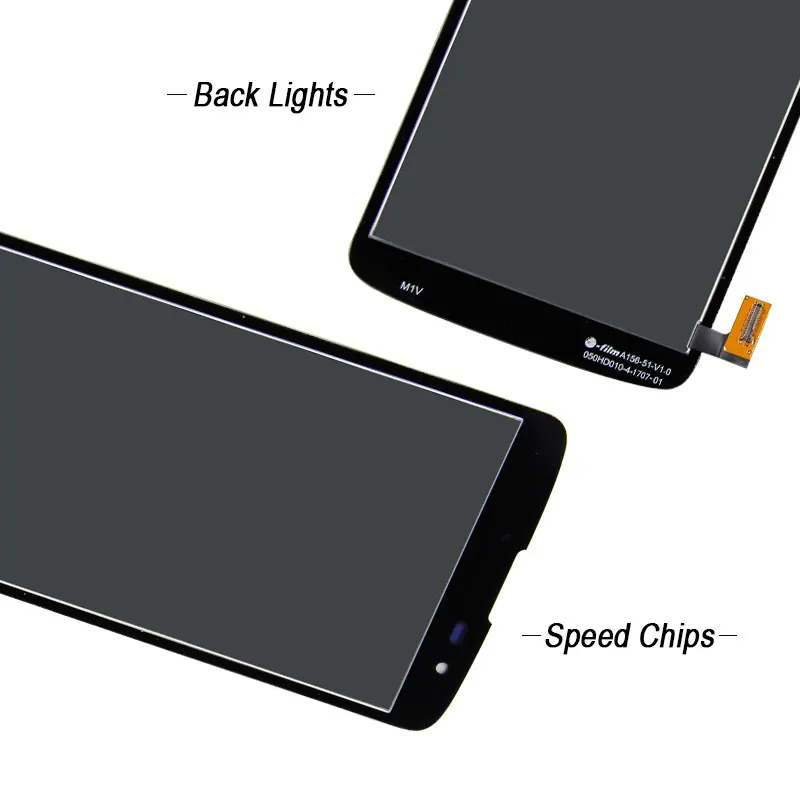 KUERT 5 0 &quotЖК дисплей Дисплей для K8 LTE K350N K350E K350DS K350 ЖК кодирующий преобразователь