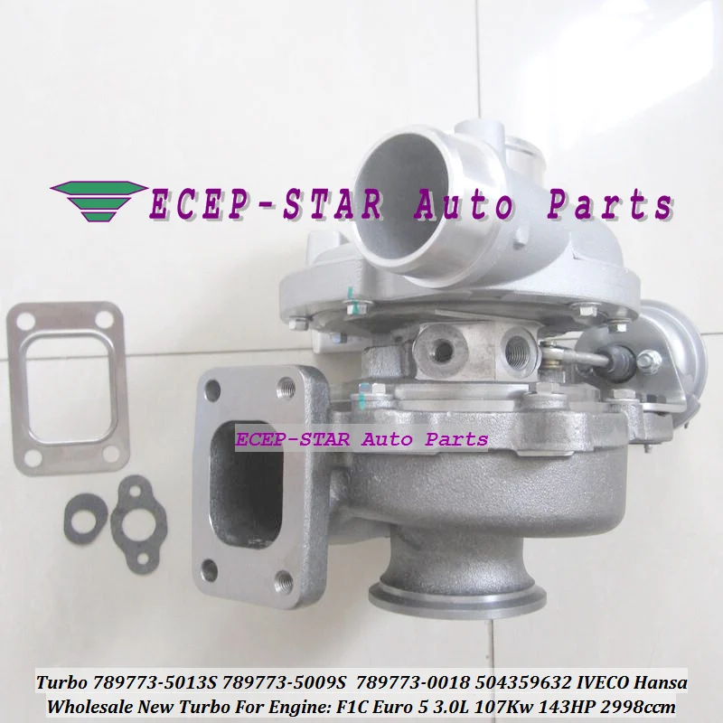 Турбокомпрессор 789773 5013S 5009S 5006S 0026 0018 504359632 для IVECO Hansa F1C 5801768036 л|Воздухозаборники| |