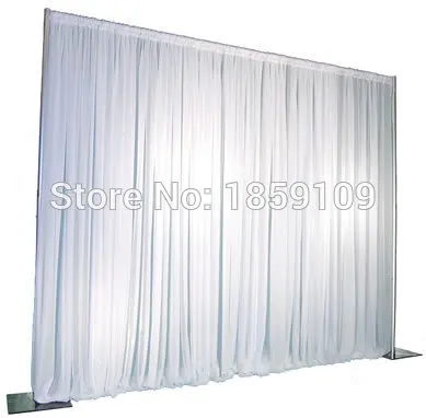 

Free Shipping 3M*3M Wedding Drapery Pipe Stand/Wedding Decor Piping frame/Stainess Steel Wedding Backdrop Stand