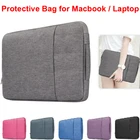 Модная тонкая сумка для Macbook, Samsung, Lenovo, HP, Dell, Acer, Asus, защита для ноутбука, легкий вес, Компьютерная сумка для ноутбука