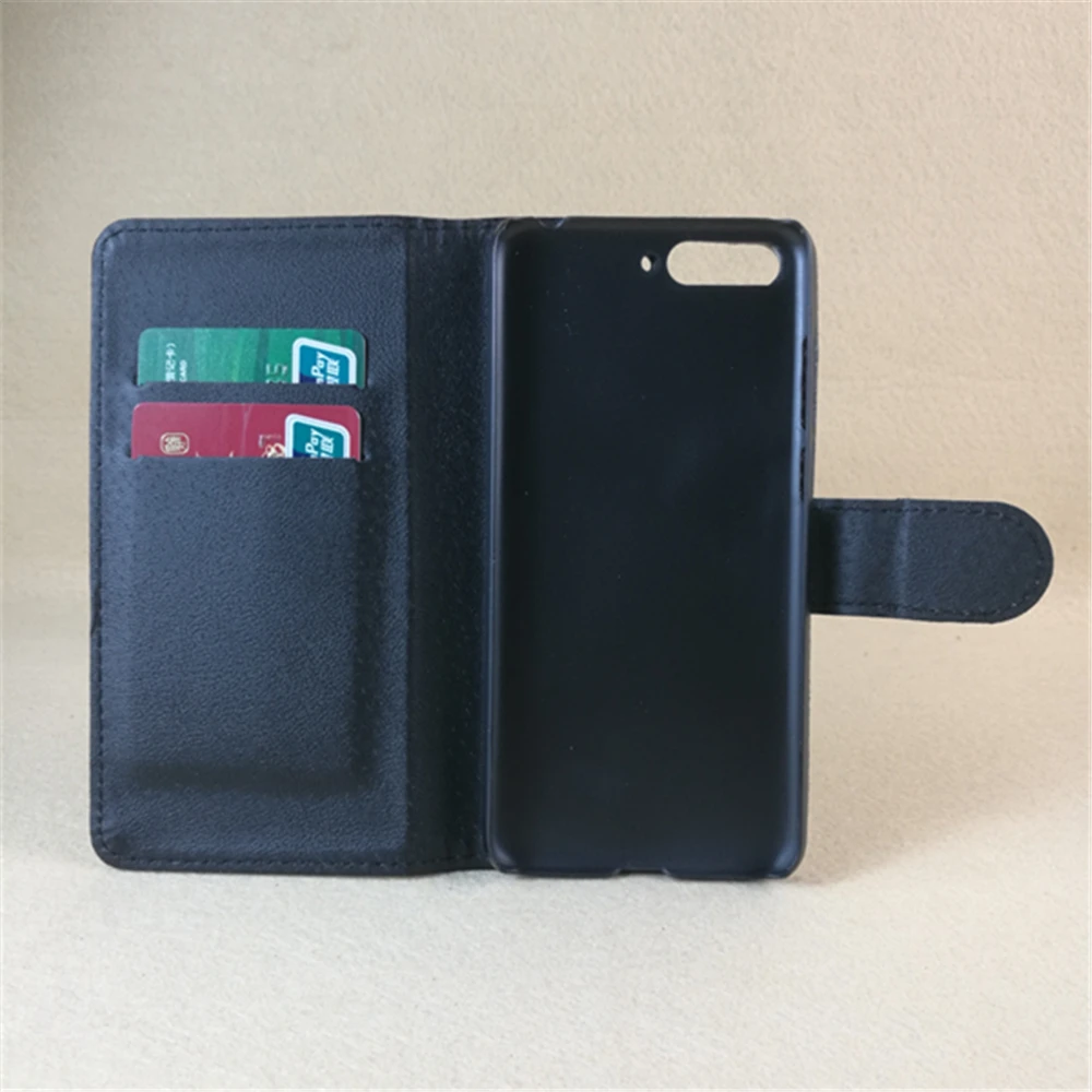 Роскошный кожаный чехол-подставка для huawei Y6 2018 5 7 дюйма с двумя sim-картами