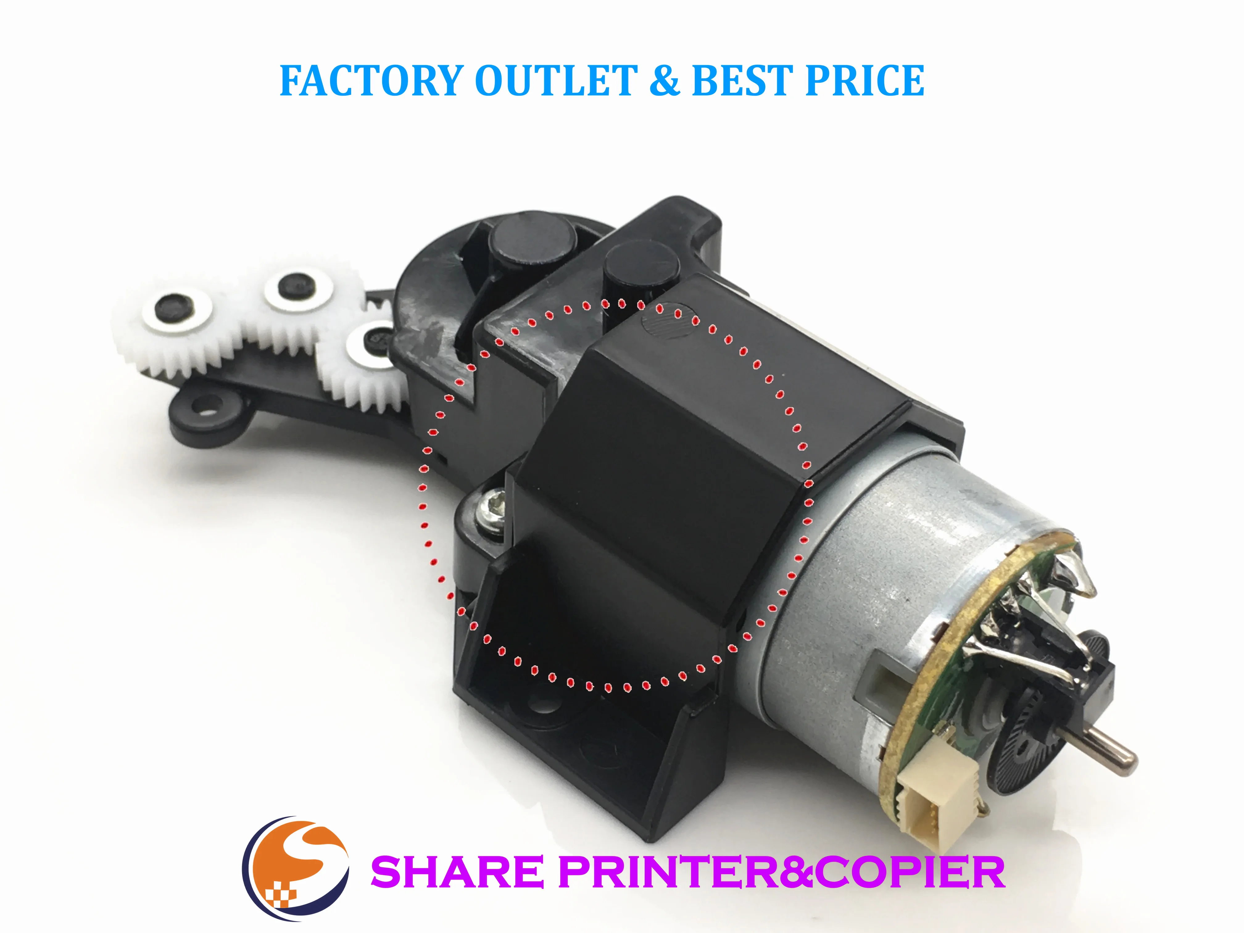 SAHRE новый двигатель Starwheel в сборе для HP T610 T770 T790 T1100 T2300 Z3100 Z2100 Z3200 795|Детали принтера|