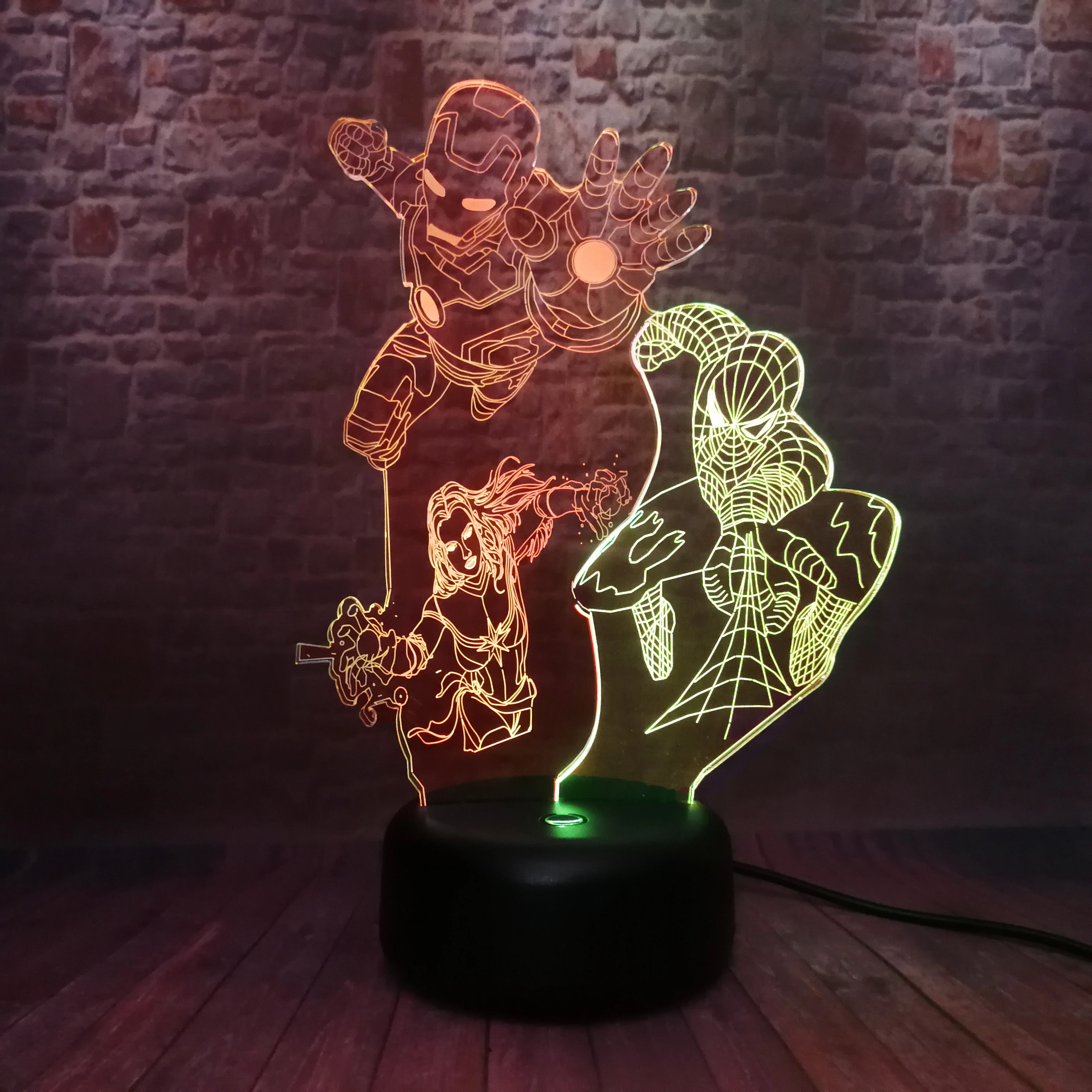 Marvel Legends фигурки из мультфильма смешанные цвета 3 героя Человек паук железный