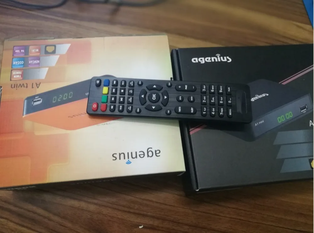 Пульт дистанционного управления для спутникового приемника Agenius DVB-S2 HD