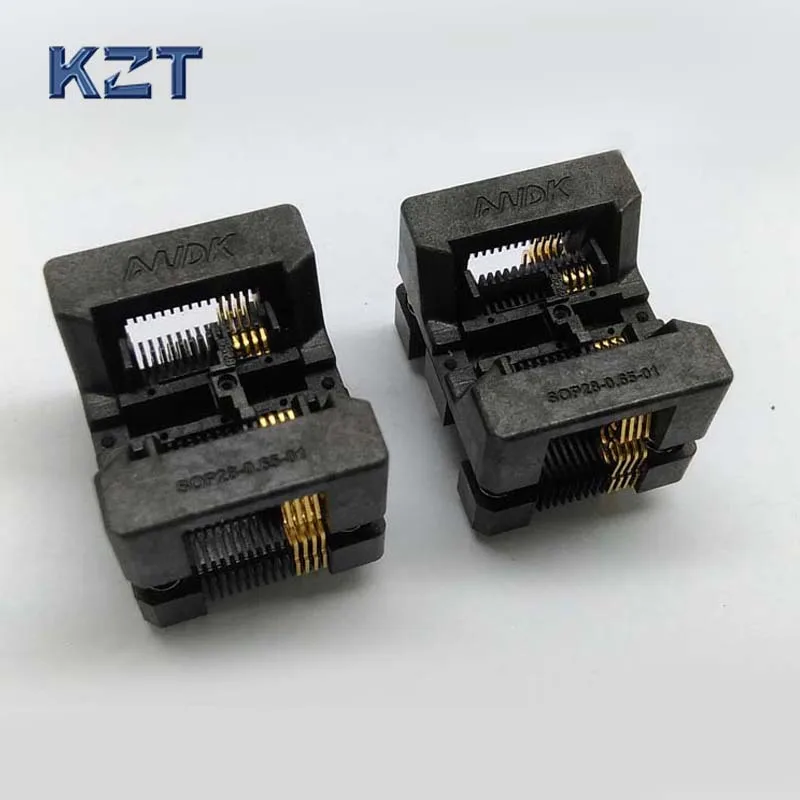 SSOP8 TSSOP8 контактный шаг 0 65 мм горит в гнезде чип IC тестовая розетка OTS 28 0.65 01