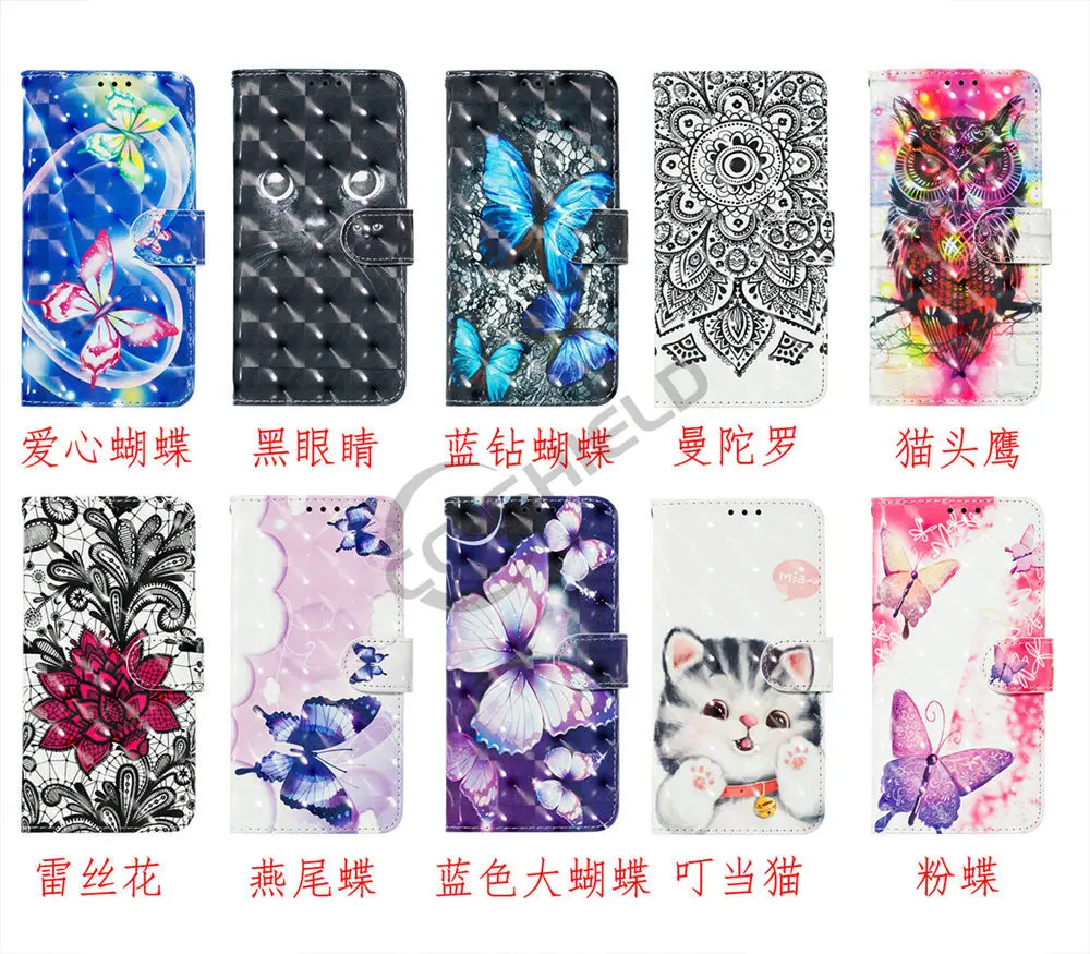 3D Cover For Huawei Honor 7S 7A DUA L22 LX2 Silicone Flip Photo Frame Wallet Phone Case A7 S7 DUA-L22 DUA-LX2 Bag | Мобильные