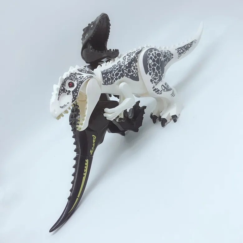 2 шт. мир динозавров цифры Тираннозавр Рекс строительные блоки Игрушки для