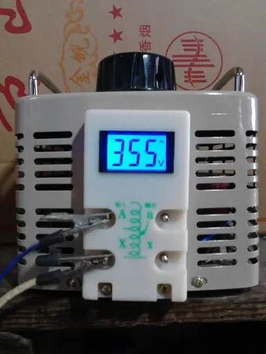 Однофазный регулятор вход 220 V цифровой дисплей Регулируемый трансформатор 500 W стабилизатор напряжения Регулируемый TDGC2 0.5kVA 0 V-400 v