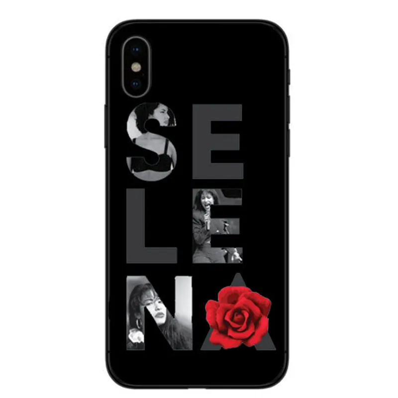TPU Топ латинский художник '90s Selena quintanilla Cliente Alta Qualidade чехол для телефона для iPhone 5 8 7 6 Plus 5 XR X XS MAX Coque - Цвет: TPU