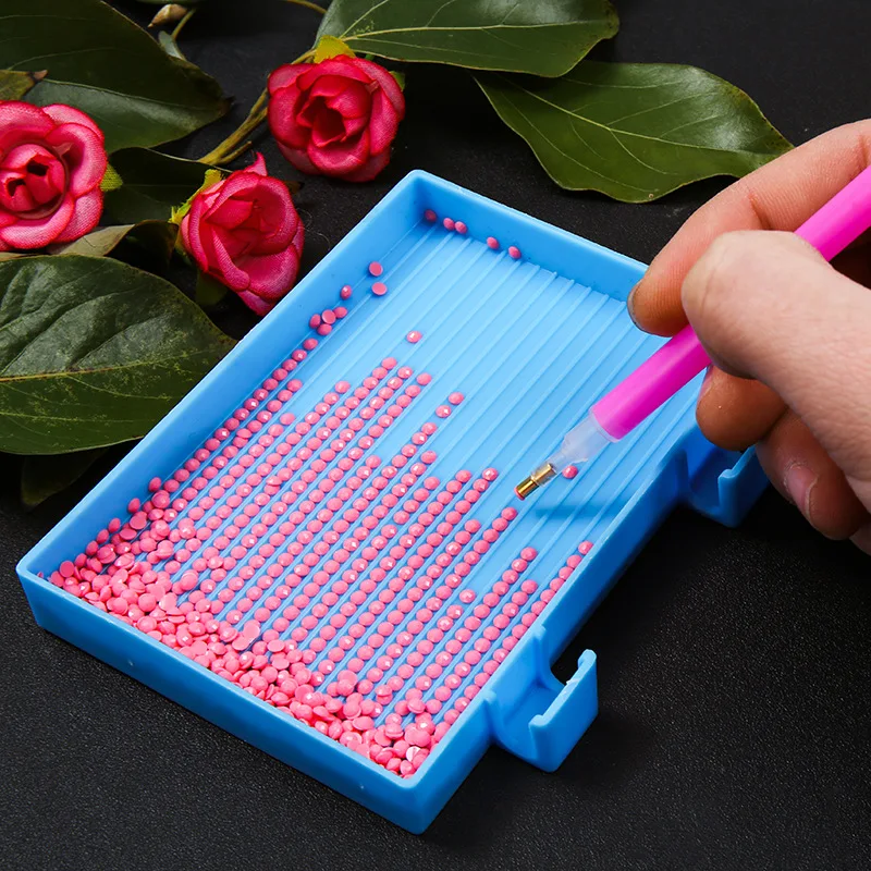 DIY алмазная живопись лоток инструменты для вышивки картин со стразами аксессуары