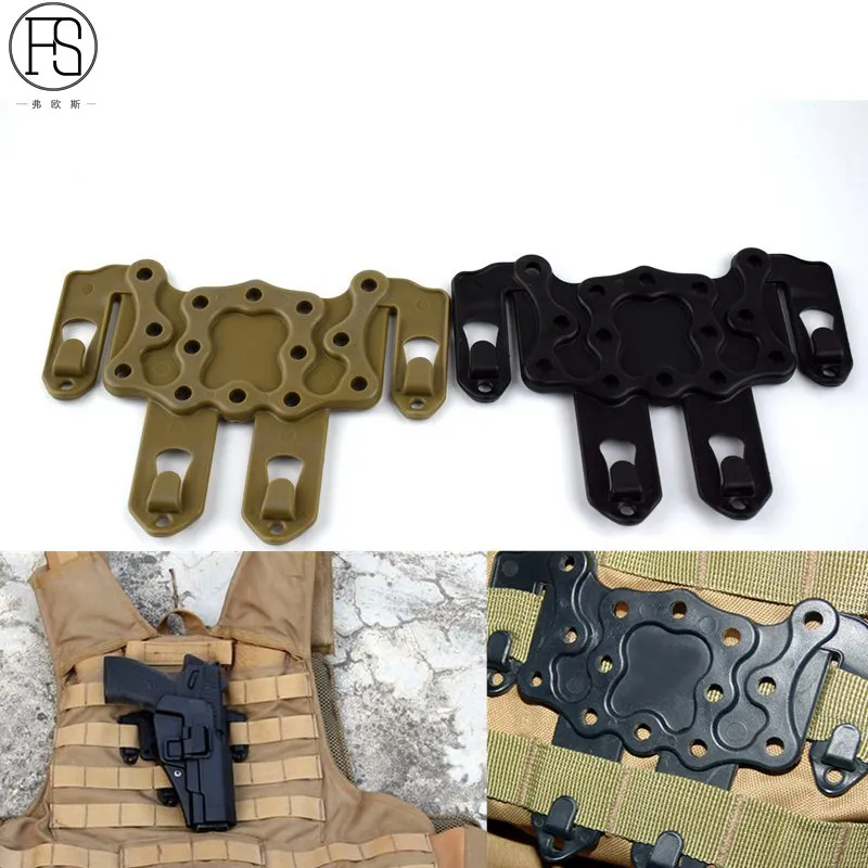FS черный песочный цвет Молле платформа кобура Strike Molle адаптер подходит USP