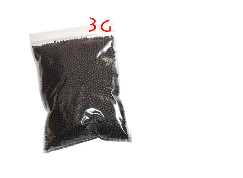 3g black foam Горячие хрустальные слизи игрушки чистый мед слизи пчела Полимерная глина моделирование слизи Лизун клей грязь слизи шпатлевка DIY игрушка антистресс грязь - Цвет: 3g black foam