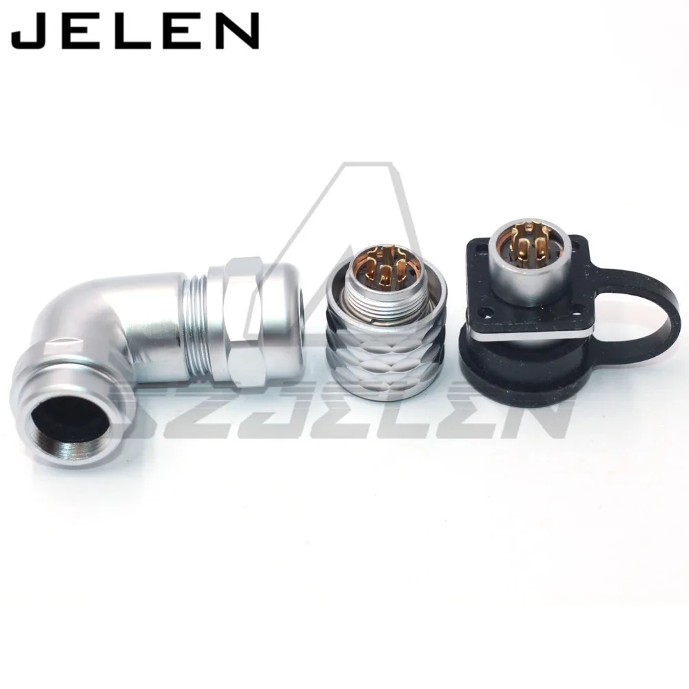 SF1214S/SF1312P разъем WEIPU 6-контактный (женский) и гнездо (мужской) панельный