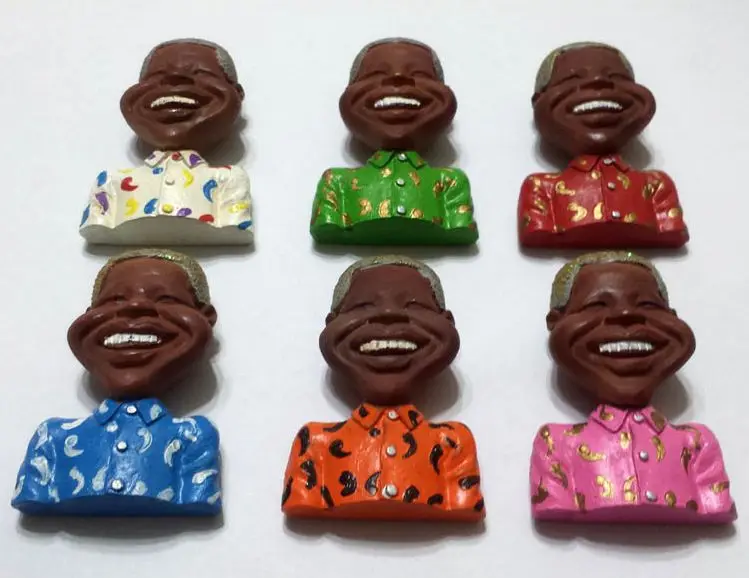 Статуя президента Южной Африки Нельсона Манделы Креативные 3D магниты на