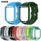 Силиконовый ремешок FIFATA для спортивных часов Tomtom Runner 23, спортивный ремешок из ТПЭ для музыкальных часов Tomtom AdventurerSpark3