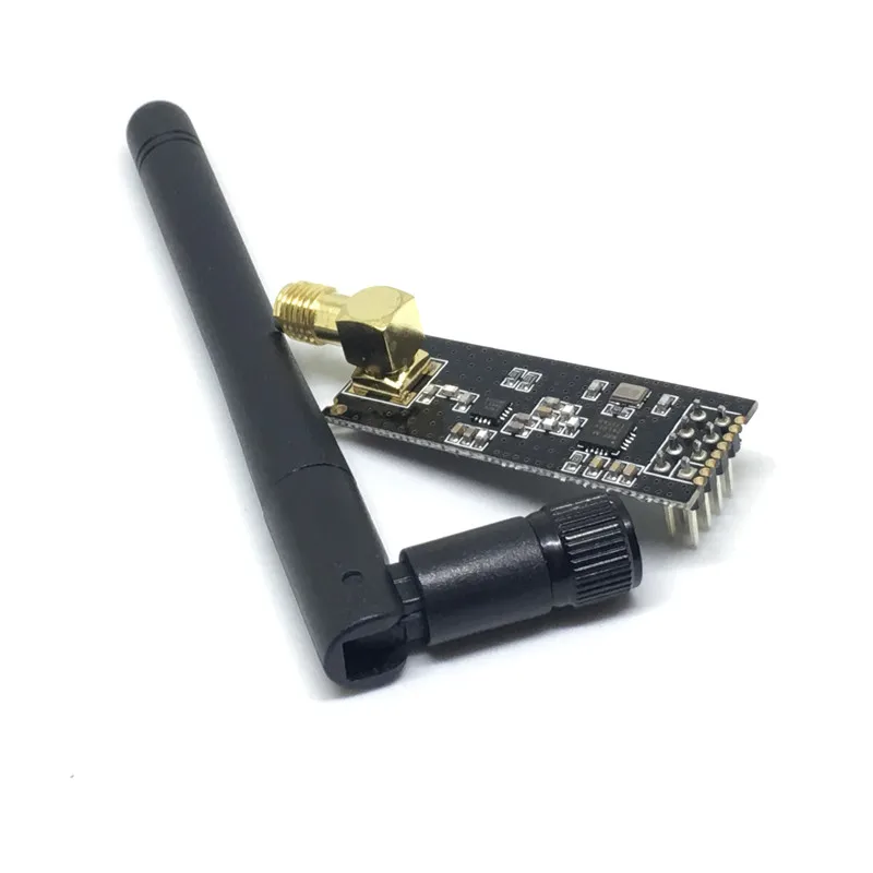 1 шт. беспроводные модули 2 4G метровые дальние NRF24L01 + PA LNA (с антенной)|Интегральные