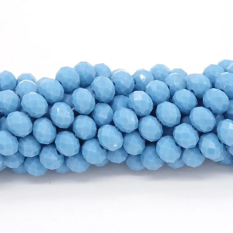 Оптовая продажа 4*3 мм Кристалл Чешский бисер Rondelle украшения бисером Швейные