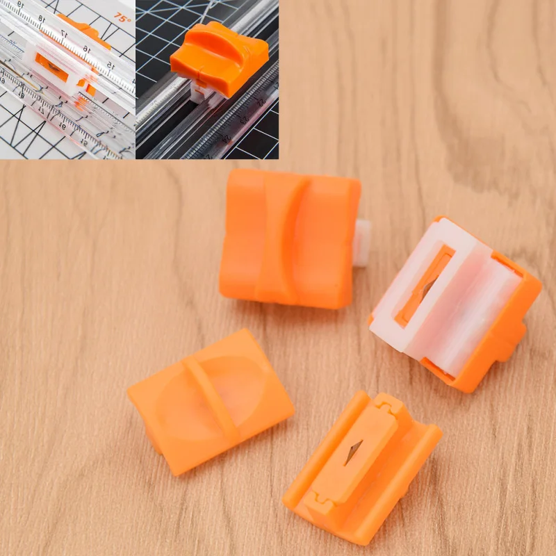 Портативные сменные лезвия с тремя направляющими для резака бумаги триммер