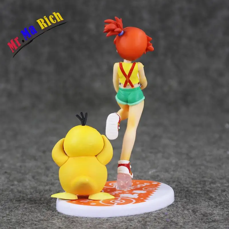 Аниме Figura Misty Psyduck Togepi модель игрушки 12 см Bambola Pvc Per La Raccolta|anime figura|model toyfiguras anime |