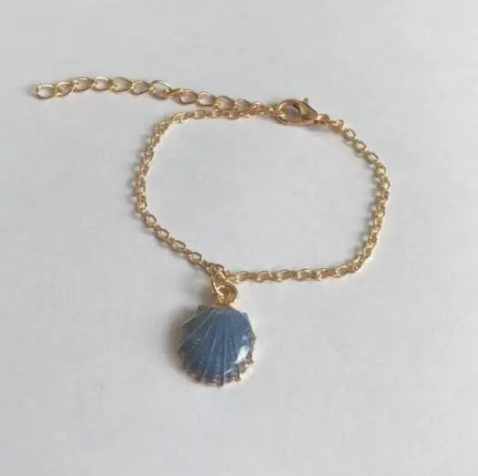 L 203 1 Piece Summer Beach Accessories New Fashion Bohemian Alloy Shell Pendant Ladies Jewelry Bracelet Valentine's Day Christma |