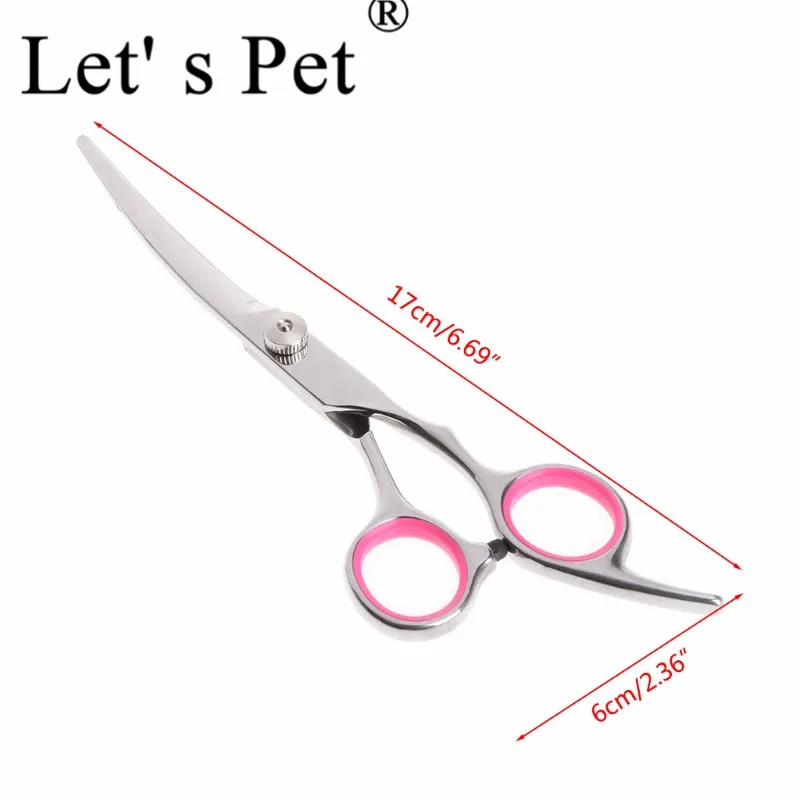 Become warped Let' s Pet 17x6 см, высокое качество, профессиональные ножницы для домашних животных, набор для собак, кошек, Tesoura, ножницы для стрижки домашних животных, набор ножниц - Цвет: Become warped