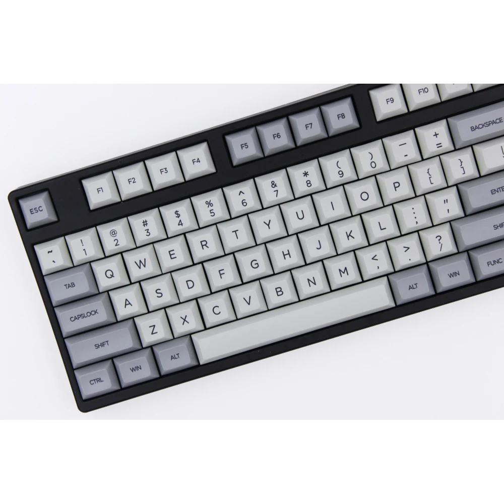 MP DSA гранитный колпачок для клавиш английская версия 108 PBT с принтом механической