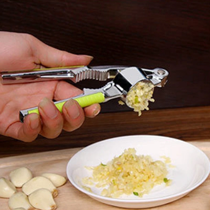 Пресс для чеснока измельчитель гаджет пресс имбиря и резак щипцы орехов дробилка
