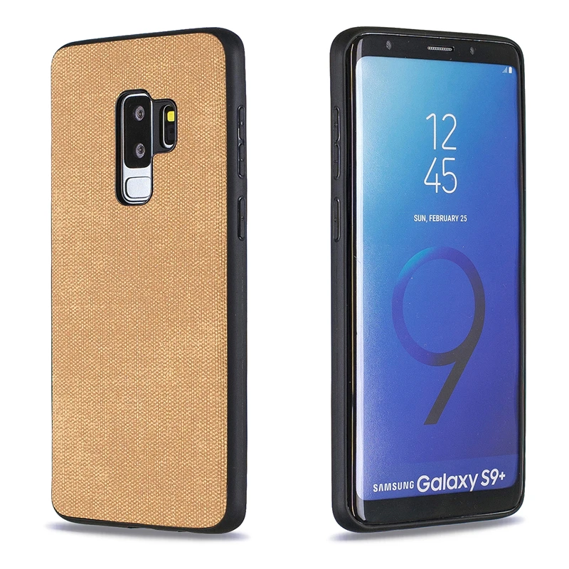 Чехол для Samsung S9 Plus роскошный мягкий деним и ТПУ 2 в 1 чехол Funda телефона |