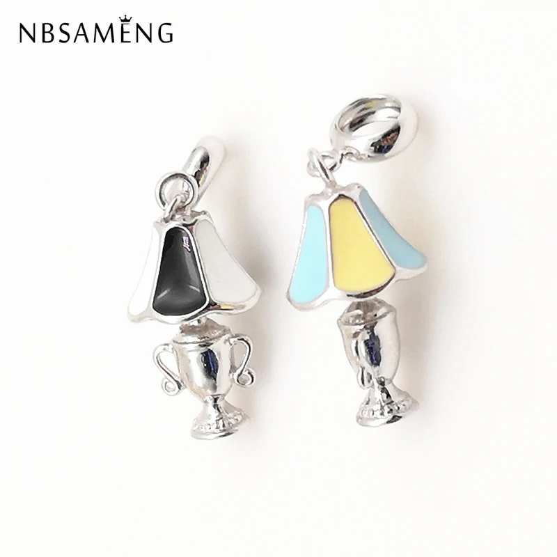 Новинка 100% подвеска в виде Кубка для трофея эмалированные подвески браслетов