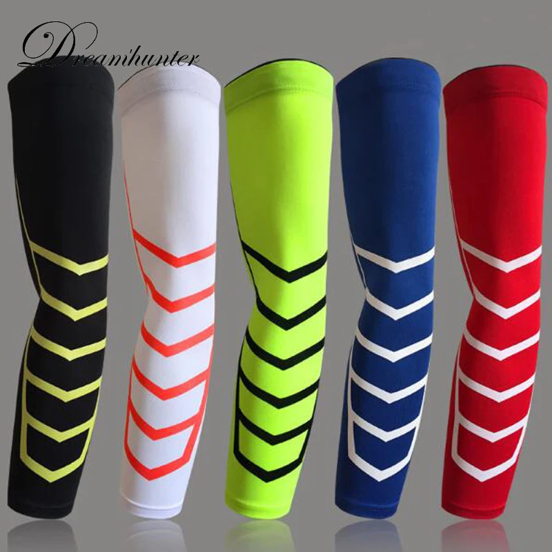 1 шт. удлиненный Эластичный компрессионный нарукавник для поддержки локтя | Спорт