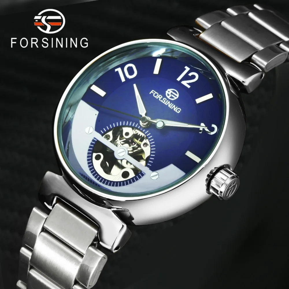 FORSINING лучшие брендовые роскошные новые модные повседневные автоматические