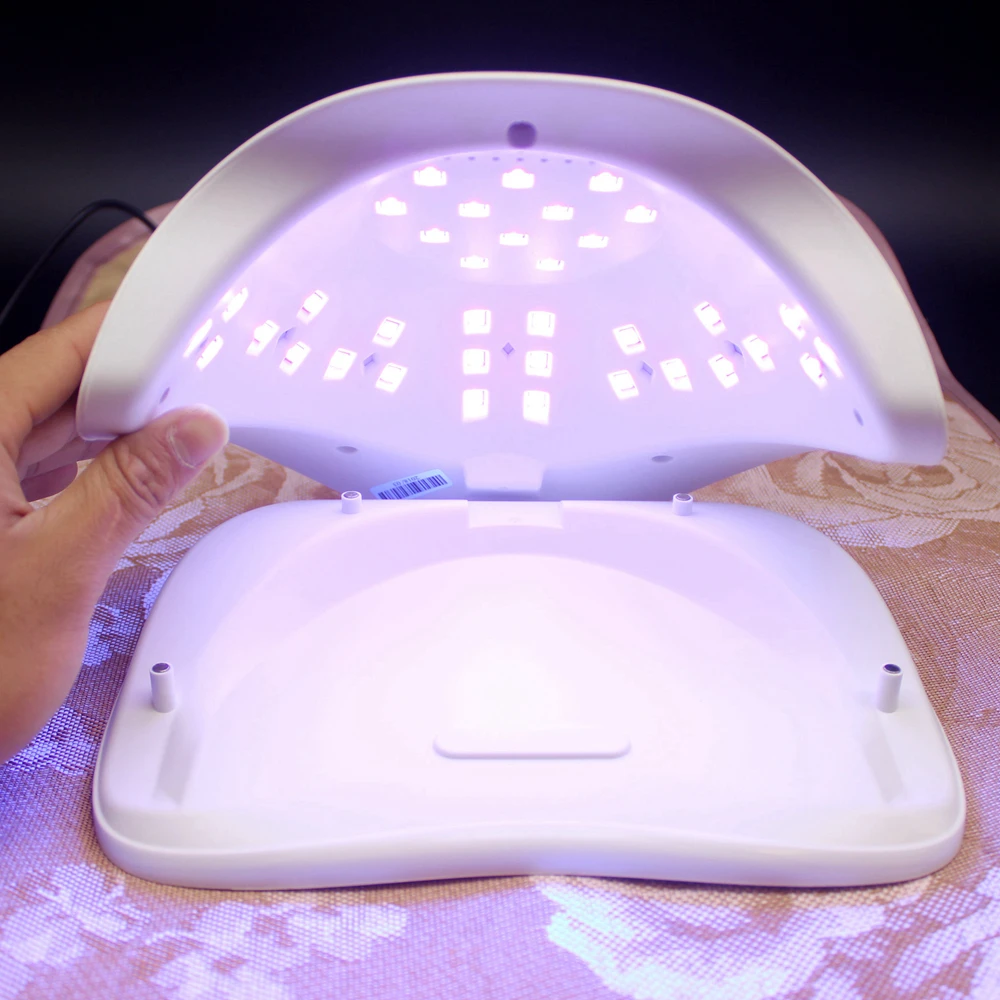 Сушилка для ногтей SUNX Plus 54W UV LED SUN Polish Lamp Gel для вылечивания маникюра световым инструментом автоматического датчика.
