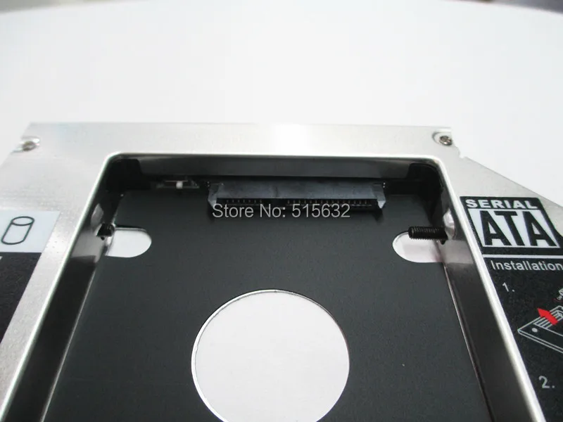 Новый 12 7 мм 2 й HDD SSD жесткий диск адаптер Caddy разъем отсека для HP Probook 4530s SATA|2nd hdd|caddy