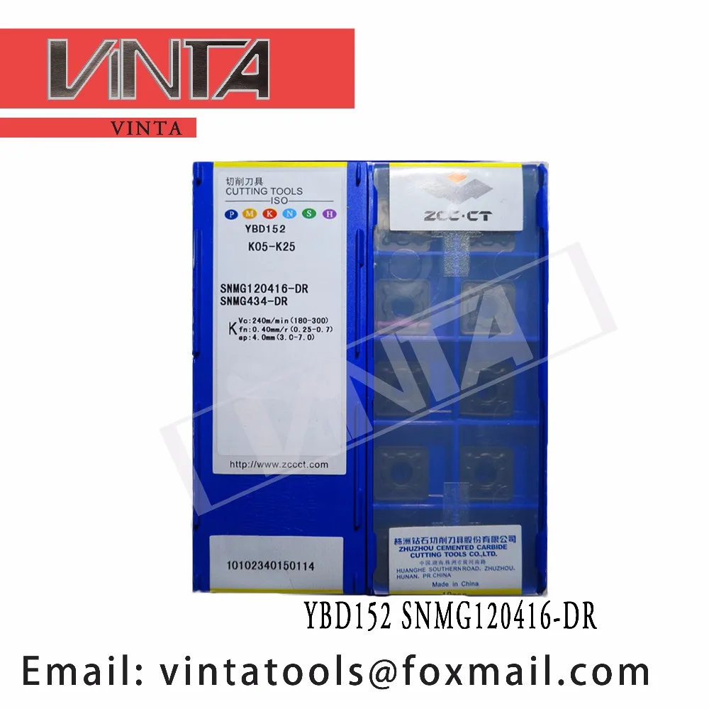 

high quality 10pcs/lots YBD152 SNMG120416-DR cnc carbide turning inserts