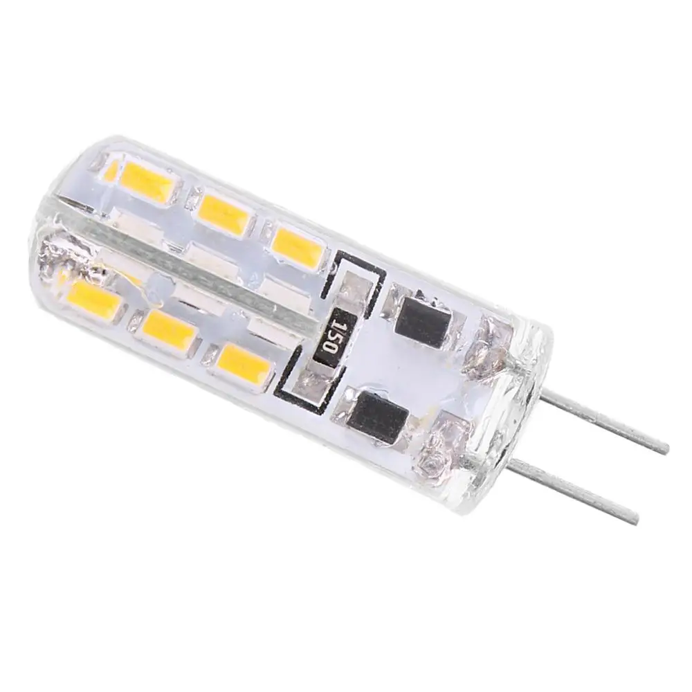 G4 силикагель 2 Вт 24 светодиодный Ода SMD 3014 Холодный/теплый белый светильник лампа