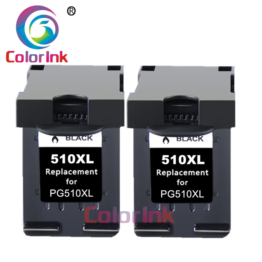 2 шт. 510XL 511XL для Canon PG CL чернильный картридж Pixma IP2700 MP240 MP250 MP260 MP270 MP280 480|Чернильные