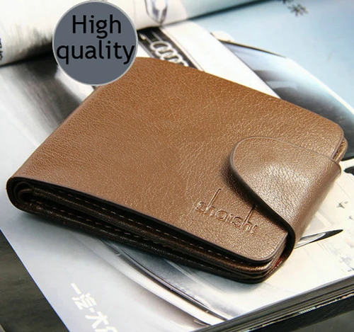 Новинка 2018 модные дизайнерские Брендовые мужские кошельки из искусственной кожи