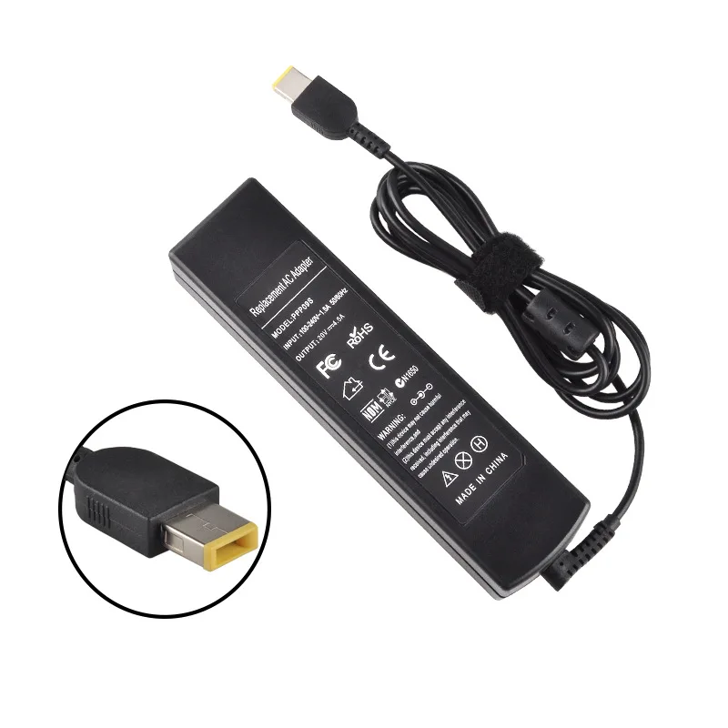 

20V 4.5A 90W Long Type Laptop Power Adapter Charger for Lenovo X1 Carbon T440 E431 X230S X240S S3 S5 G400 G405 G500 G500S G505