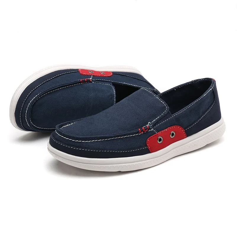 Big Size 39-48 Male Fashion Ultra-light Autumn Men Canvas Shoes Leather Casual Mens Vulcanized Breathable Shoe Flat Sneakers tn | Обувь