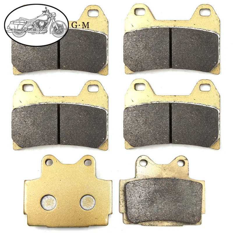 Передние/задние тормозные колодки для мотоцикла YAMAHA XJR400R XJR 400 R Brembo calipers 1995 1996 1997