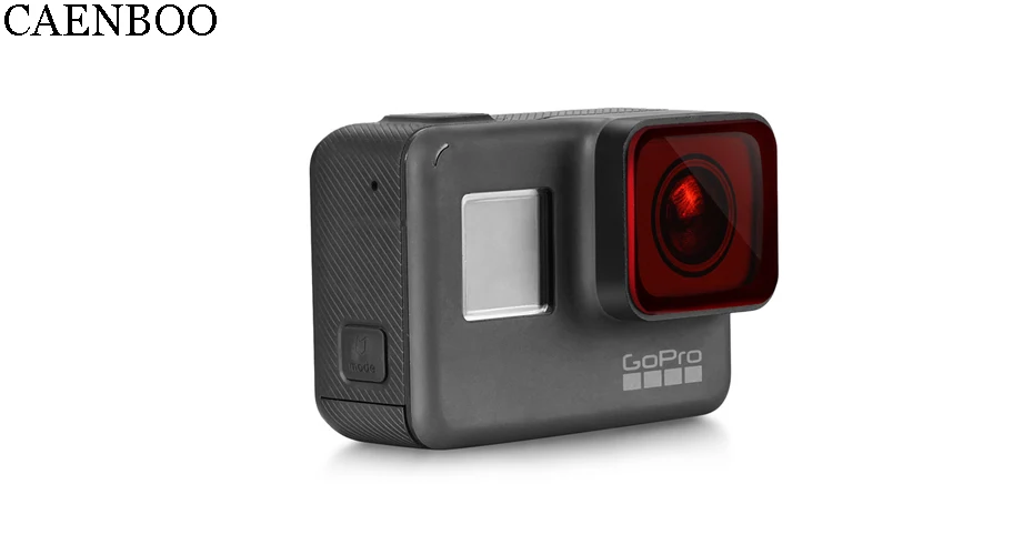CAENBOO Спортивная камера CPL Polar UV фильтр Водонепроницаемый Открытый стекло подводный дайвинг для Gopro Hero /6/5 черный Go pro Hero5/6