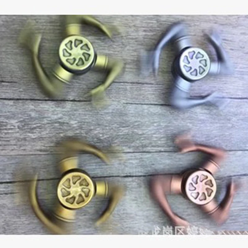 Спиннер-антистресс для пальцев ручной Спиннер латунный поставляется с