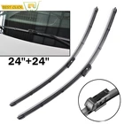 Щетки стеклоочистителя для лобового стекла Misima, 2 шт.компл. для VW Transporter Caravelle Multivan T5 T6, 2017, 2016, 2015, 2014