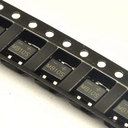 Мостовой выпрямитель MB10S SOP-4 1000 в А 50 шт. новый и оригинальный IC бесплатная